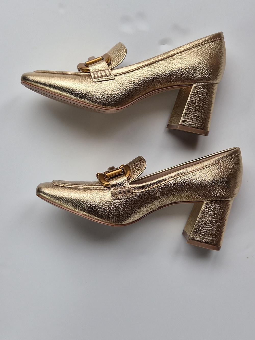Boden Iris Snaffle Heeled Loafers Size 39 - Picture 7 of 14